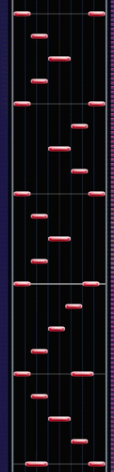 Sliding taps example