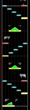 Flick slide under jumps example
