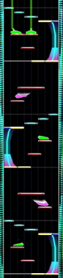Flick slide under jumps example