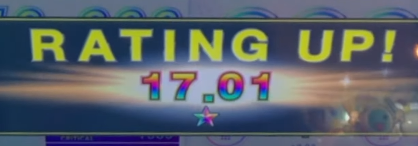 Rainbow Kiwami rank up