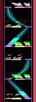 Crosshanding example