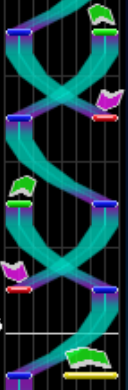 Crosshanding example
